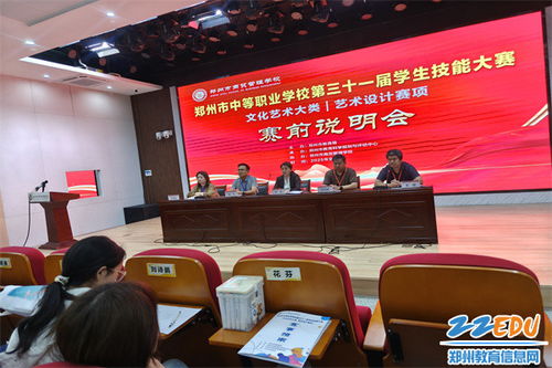 鄭州市第三十一屆中職學(xué)生技能大賽藝術(shù)設(shè)計(jì)賽項(xiàng)暨文化藝術(shù)交流活動(dòng)策劃大賽開(kāi)幕